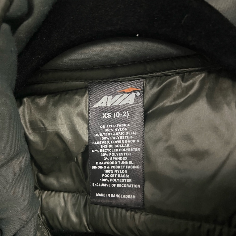 Avia Cabincore Forest Green Lightweight Athleisure Active Jacket - Picture 4 of 7